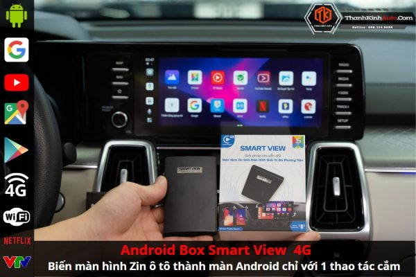 Android Box cho ô tô chính hãng tại Thanh Hóa