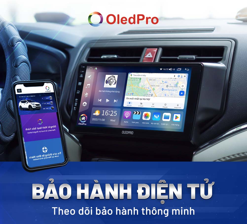 OledPro Eco P450 bảo hành điện tử tiện lợi