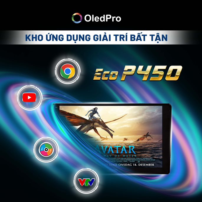 Oledpro Eco P450 giải trí không giới hạn